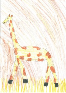 Wasserretter-Giraffe