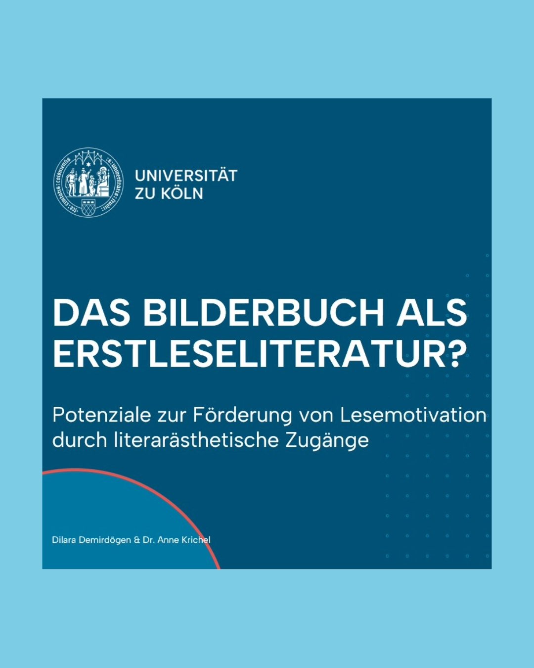 Vortrag: Das Bilderbuch als Erstleseliteratur?